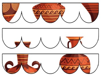 Ancient Egypt Bulletin Board Decor Kit, Ancient Egypt Letters