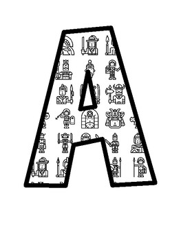 Ancient Warriors Bulletin Board Letters, Ancient Warriors Bulletin Board Déco