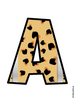 Animals Bulletin Board Decor Kit, Animals Bulletin Board Letters