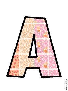 Animals Bulletin Board Decor Kit, Animals Bulletin Board Letters