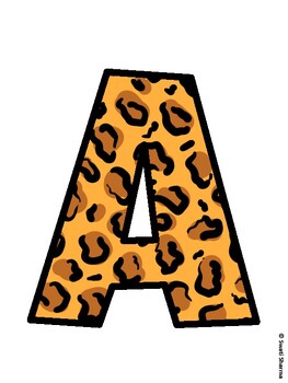Animals Bulletin Board Decor Kit, Animals Bulletin Board Letters