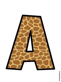 Animals Bulletin Board Decor Kit, Animals Bulletin Board Letters