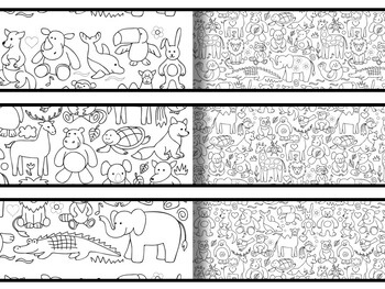Animals Bulletin Board Decor Kit, Animals Letters