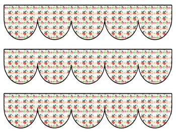Apple Bulletin Board Decor Kit, Apple Letters