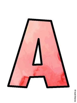 Art Bulletin Board Decor Kit, Art Bulletin Board Letters