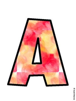 Art Bulletin Board Decor Kit, Art Bulletin Board Letters