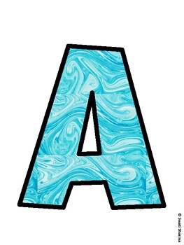 Art Bulletin Board Decor Kit, Art Bulletin Board Letters