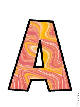 Art Bulletin Board Decor Kit, Art Bulletin Board Letters
