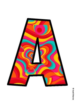 Art Bulletin Board Decor Kit, Art Bulletin Board Letters