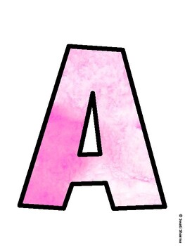 Art Bulletin Board Decor Kit, Art Bulletin Board Letters