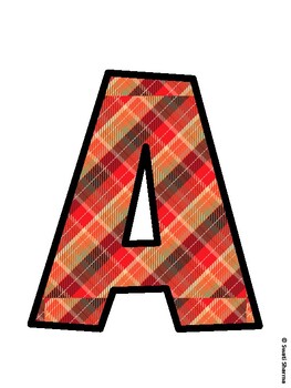 Autumn Bulletin Board Decor Kit, Autumn Bulletin Board Letters