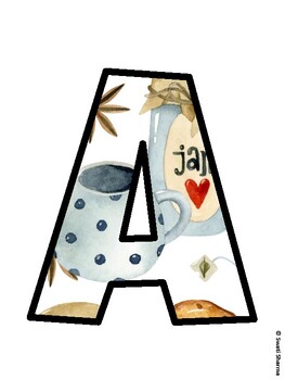 Autumn Bulletin Board Decor Kit, Autumn Bulletin Board Letters