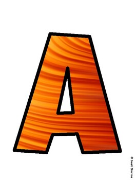 Autumn Bulletin Board Decor Kit, Autumn Bulletin Board Letters