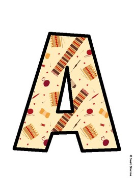 Autumn Bulletin Board Decor Kit, Autumn Bulletin Board Letters