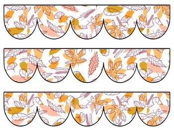 Autumn Bulletin Board Decor Kit, Autumn Letters
