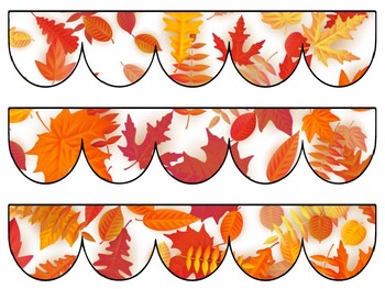 Autumn Bulletin Board Decor Kit, Autumn Letters