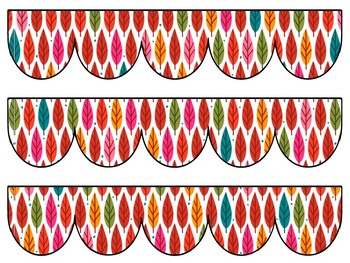 Autumn Bulletin Board Decor Kit, Autumn Letters