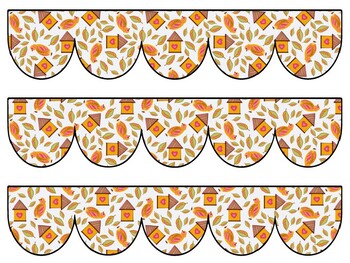 Autumn Bulletin Board Decor Kit, Autumn Letters