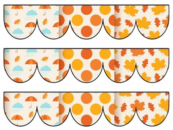 Autumn Bulletin Board Decor Kit, Autumn Letters