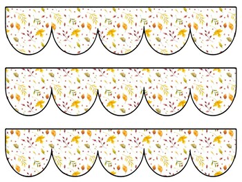 Autumn Bulletin Board Decor Kit, Autumn Letters