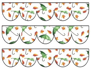 Autumn Bulletin Board Decor Kit, Autumn Letters