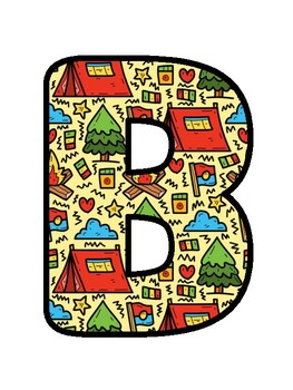 BEFORE YOU LEAVE YOUR CAMPSITE..., Camping Bulletin Board Decor