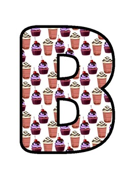 BIRTHDAYS ARE SO SWEET!, Cupcake Bulletin Board Decor