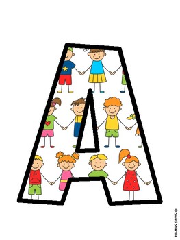 Back To School Bulletin Board Decor Kit, Back To School Bulletin Board Letter
