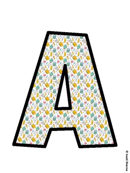 Back To School Bulletin Board Decor Kit, Back To School Bulletin Board Letter