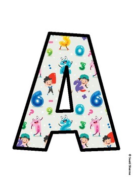 Back To School Bulletin Board Decor Kit, Back To School Bulletin Board Letter
