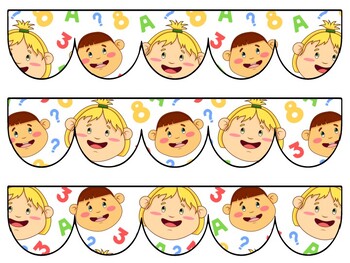 Back To School Bulletin Board Decor Kit, Back To School Letters