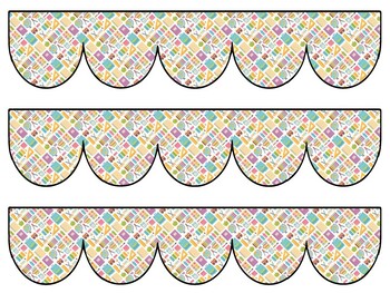 Back To School Bulletin Board Decor Kit, Back To School Letters