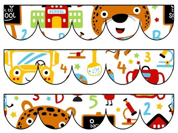 Back To School Bulletin Board Decor Kit, Back To School Letters