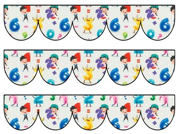 Back To School Bulletin Board Decor Kit, Back To School Letters