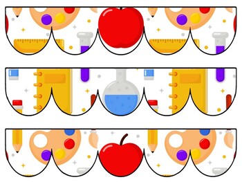 Back To School Bulletin Board Decor Kit, Back To School Letters
