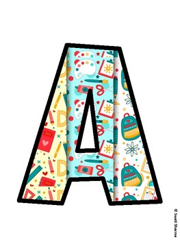 Back To School Bulletin Board Décor Kit