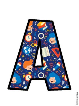 Back To School Bulletin Board Décor Kit