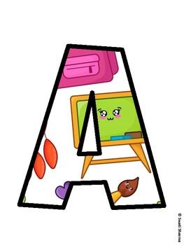 Back To School Bulletin Board Décor Kit