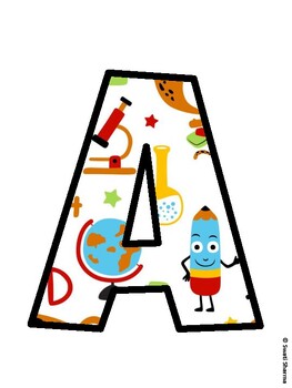 Back To School Bulletin Board Décor Kit