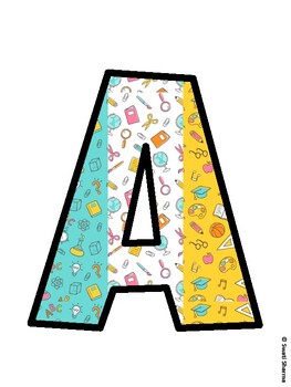 Back To School Bulletin Board Décor Kit