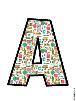 Back To School Bulletin Board Décor Kit