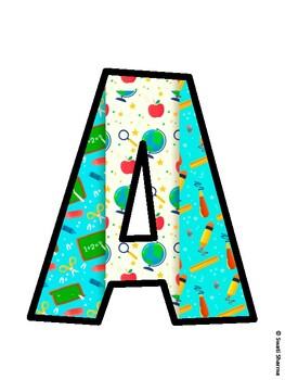 Back To School Bulletin Board Décor Kit