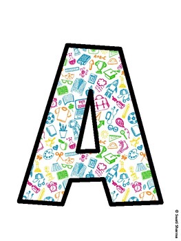 Back To School Bulletin Board Décor Kit