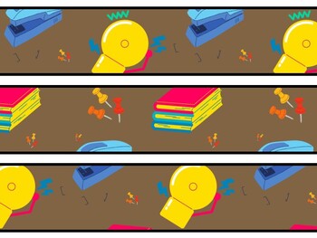 Back To School Bulletin Board Décor Kit, Back To School Letters