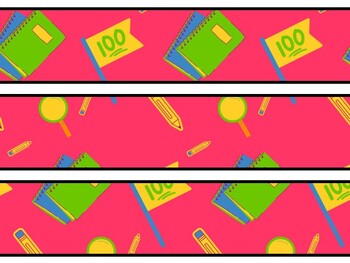 Back To School Bulletin Board Décor Kit, Back To School Letters