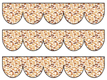Bakery Bulletin Board Decor Kit, Bakery Letters