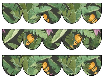 Banana Bulletin Board Decor Kit, Banana Letters
