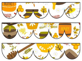 Bee, Apiary Bulletin Board Decor Kit, Bee, Apiary Letters