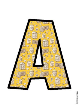 Bee, Apiary Bulletin Board Décor Kit
