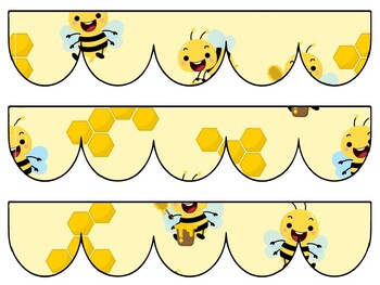 Bee, Honey Bulletin Board Decor Kit, Bee, Honey Letters